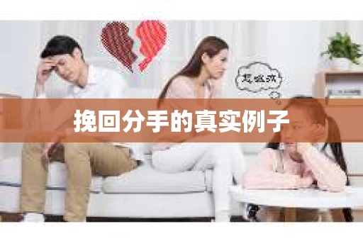 挽回分手的真实例子
