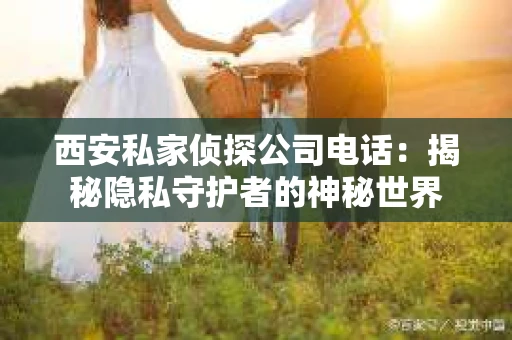 西安私家侦探公司电话：揭秘隐私守护者的神秘世界