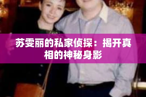 苏雯丽的私家侦探：揭开真相的神秘身影