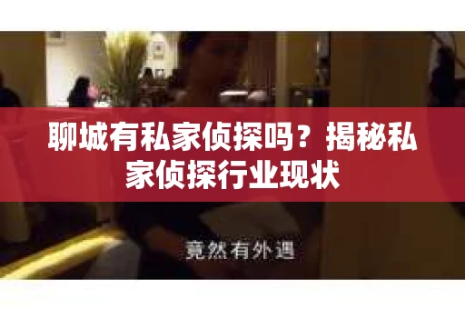 聊城有私家侦探吗？揭秘私家侦探行业现状