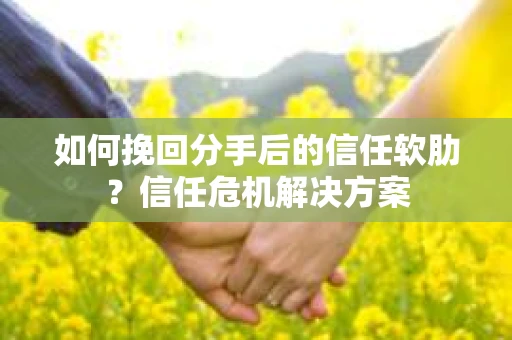 如何挽回分手后的信任软肋？信任危机解决方案