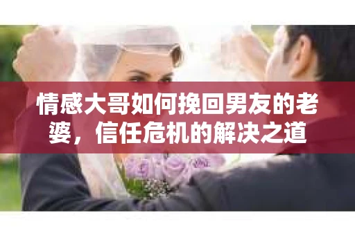 情感大哥如何挽回男友的老婆，信任危机的解决之道