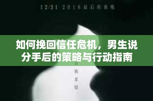 如何挽回信任危机，男生说分手后的策略与行动指南