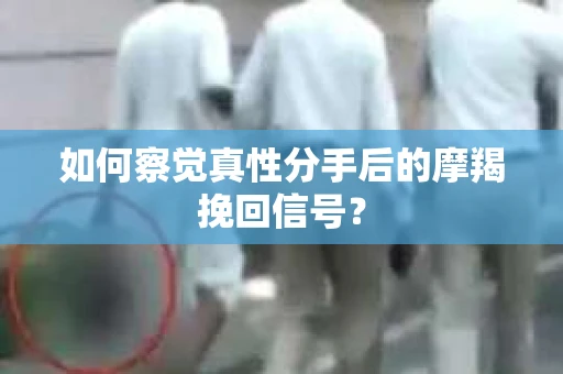 如何察觉真性分手后的摩羯挽回信号？